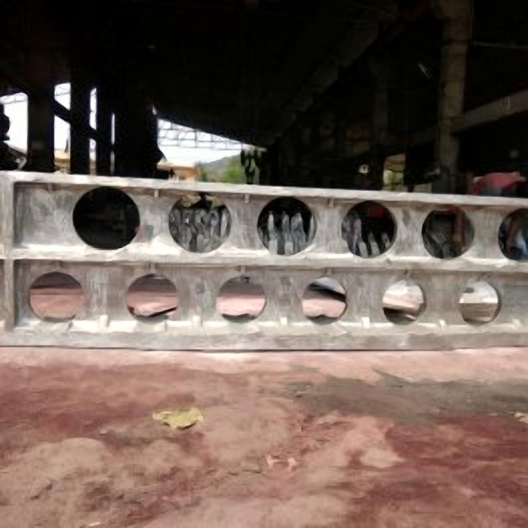 Tube sheet casting with bored tube holes